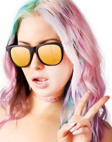 The Nudie Mag Sunglasses - Black