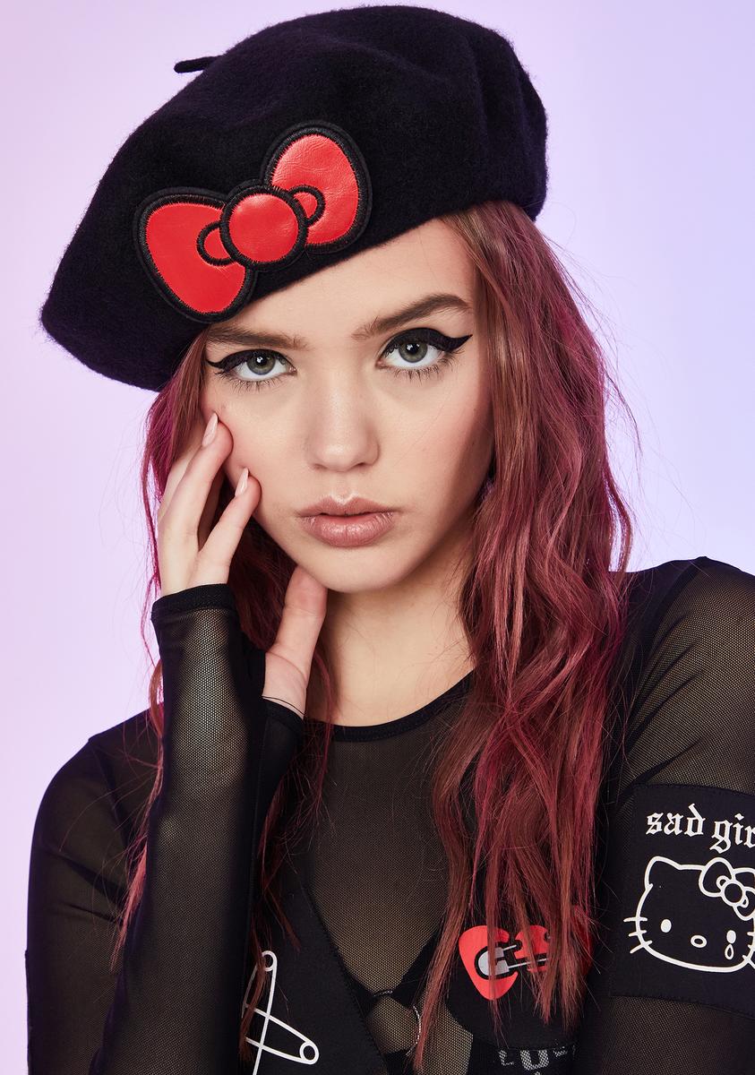 Cupcake Chaos Bow Beret