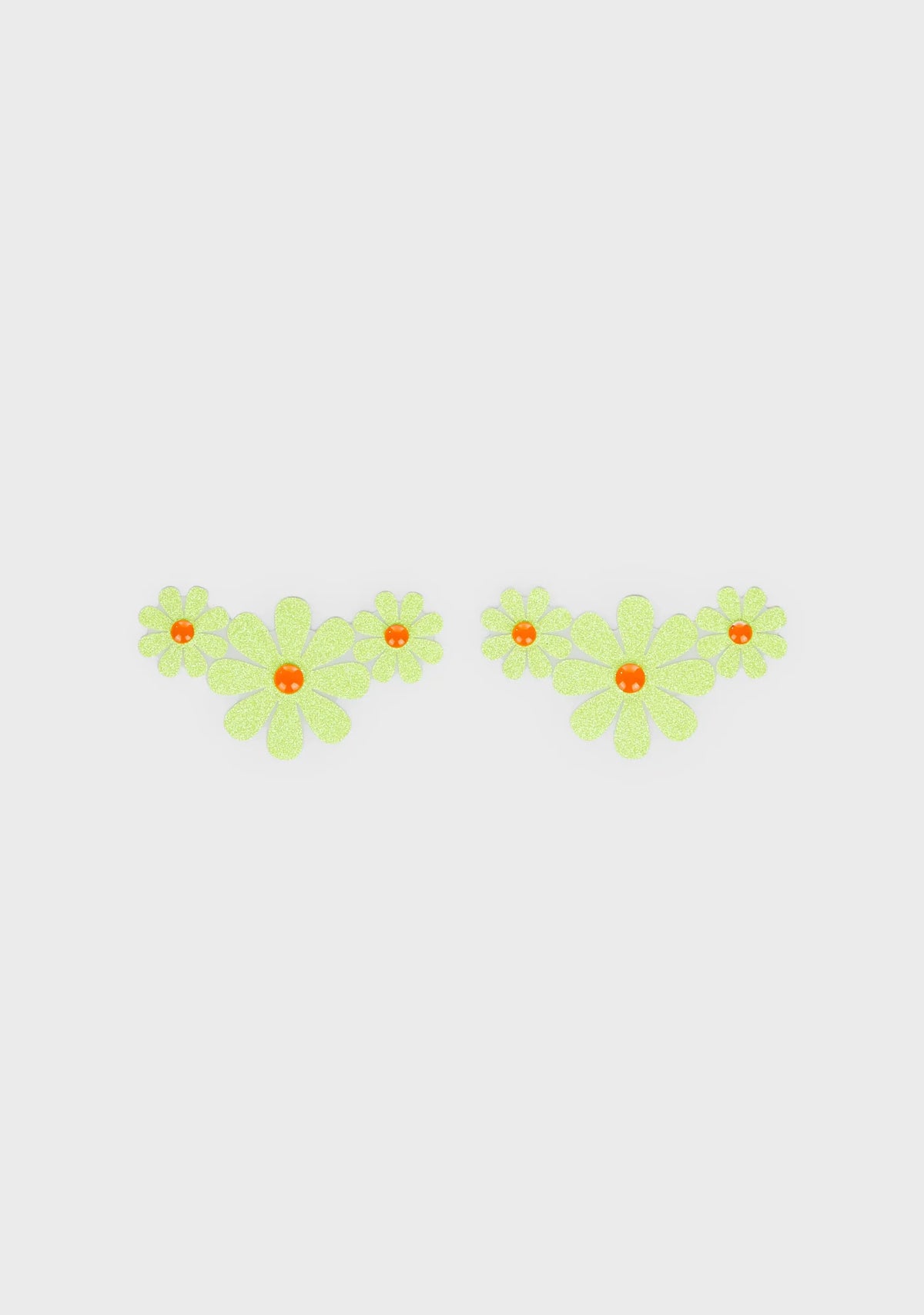 Neon Flower Child Jeweled Pasties