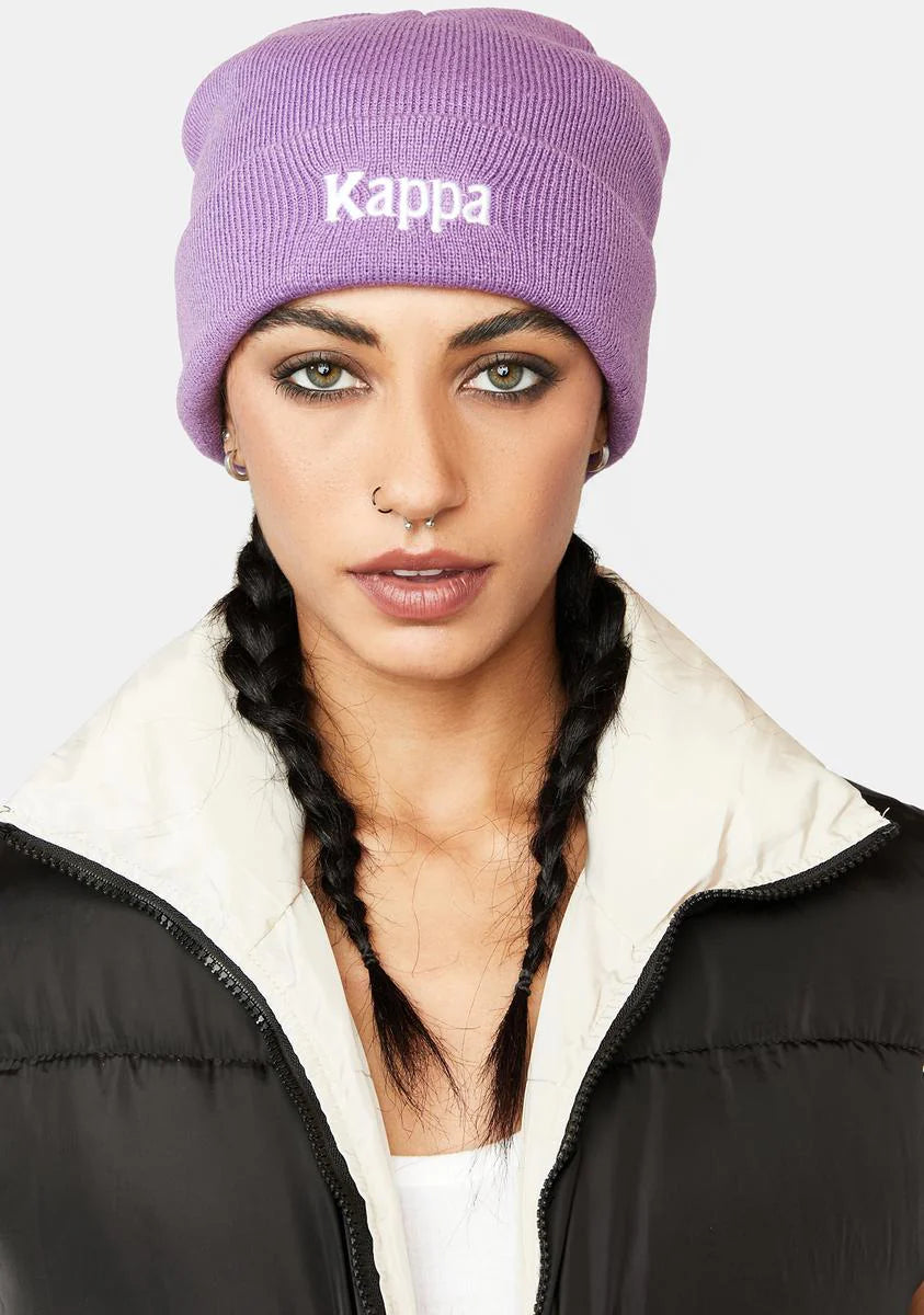 Purple Authentic Giada Beanie