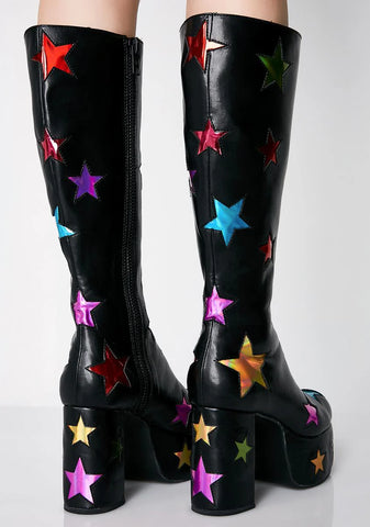 Starscape Platform Boots