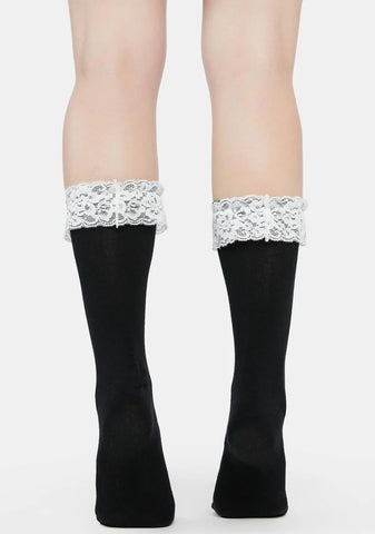 Creature Of The Night Crew Socks