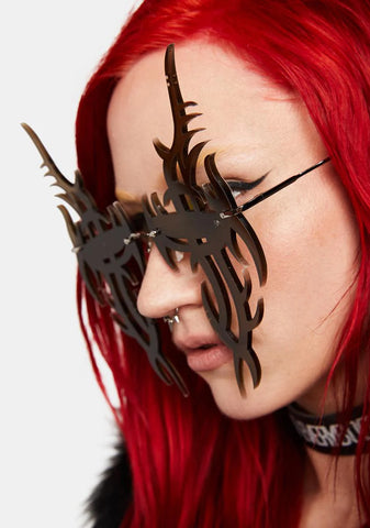 Black Tattoo Sunglasses