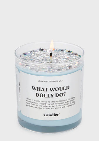 What Would Dolly Do Candle