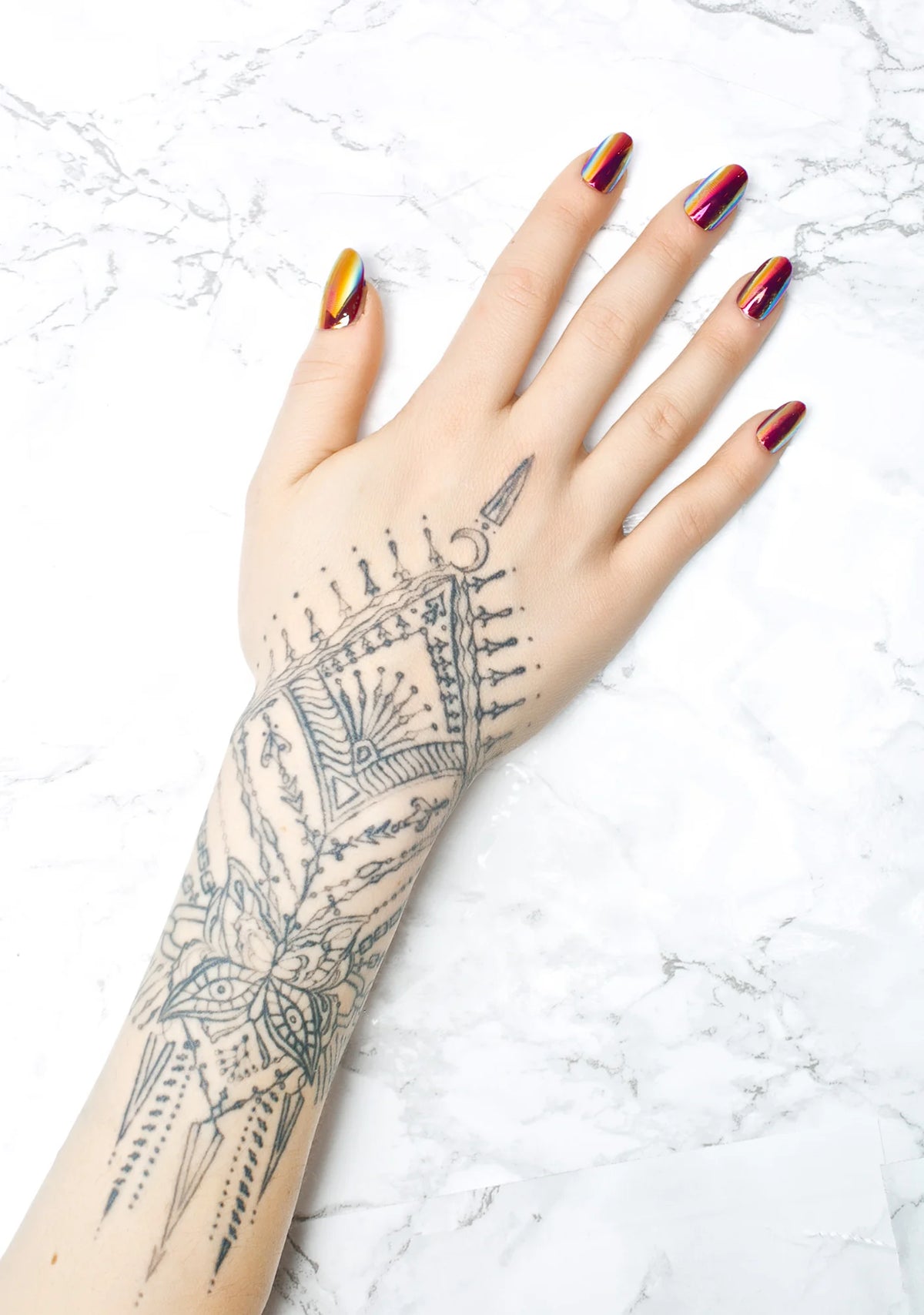 Black Magic Pop On Nails