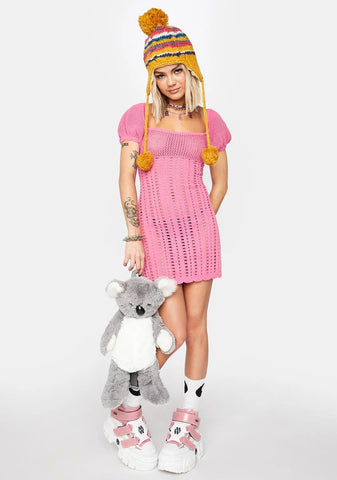 Outside Noise Mini Dress