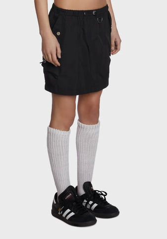 Check My Status Cargo Skirt