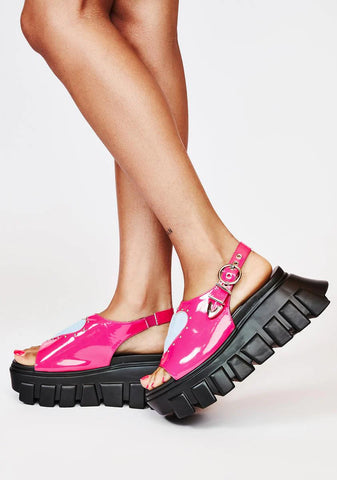 Lotta Love Platform Sandals