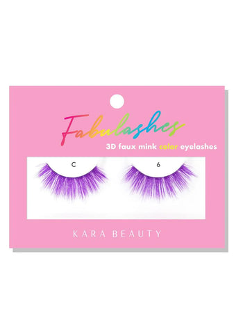 Neon Purple C3 Fabulashes Faux Mink Eyelashes