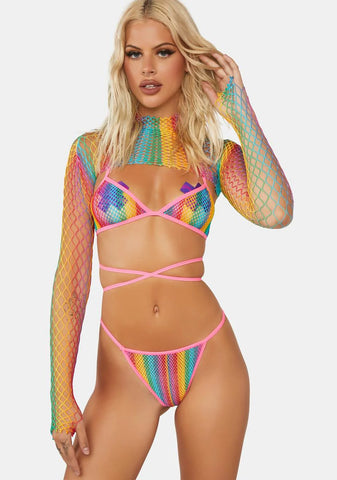 Dream In Colors Bodystocking Set