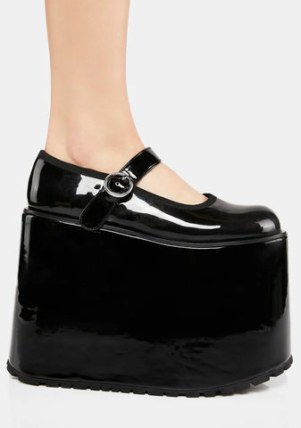 Lover's Decay Platform Mary Janes