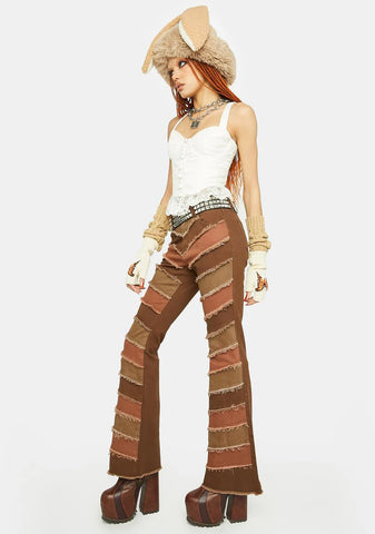 Ride The Wind Patchwork Jeans