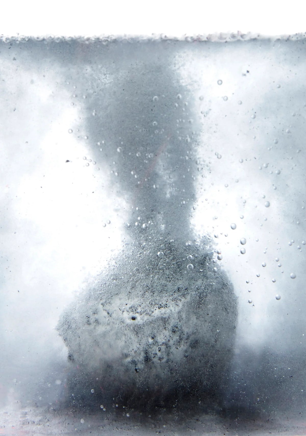 Black Heart Glittery Bath Bomb