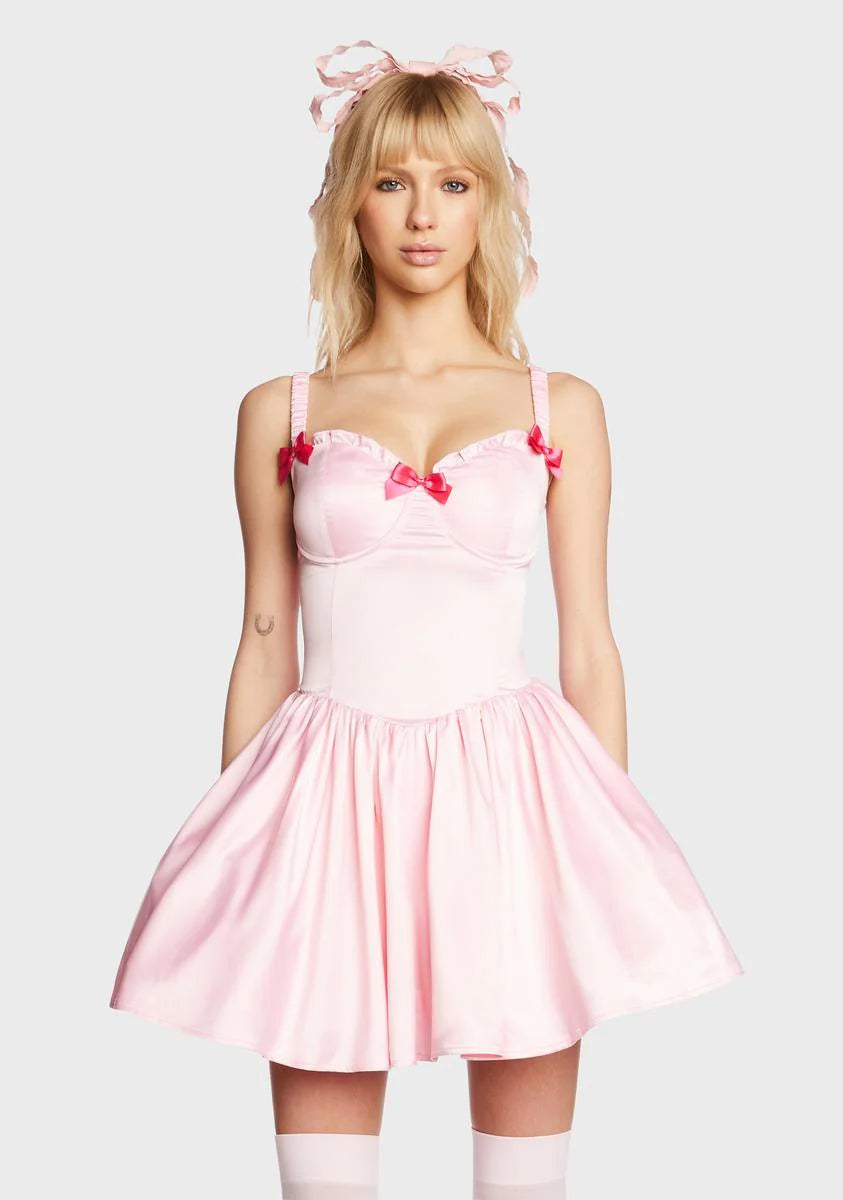 Special Someone Satin Dress