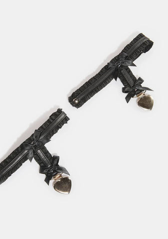 Slick Turn On The Charm Garter Set