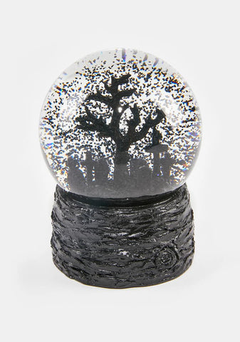 Grave Intentions Snow Globe