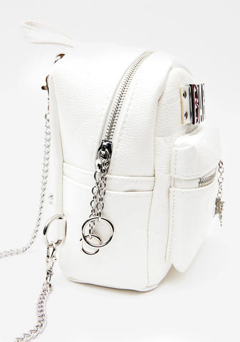 White I'm Baby Mini Bag