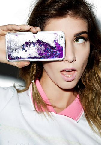 Shooting Star Glitterfalls iPhone Case