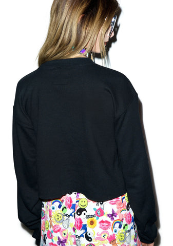 Boring Crop Sweatshirt