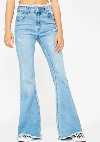 Blissed In The Abyss Bell Bottoms