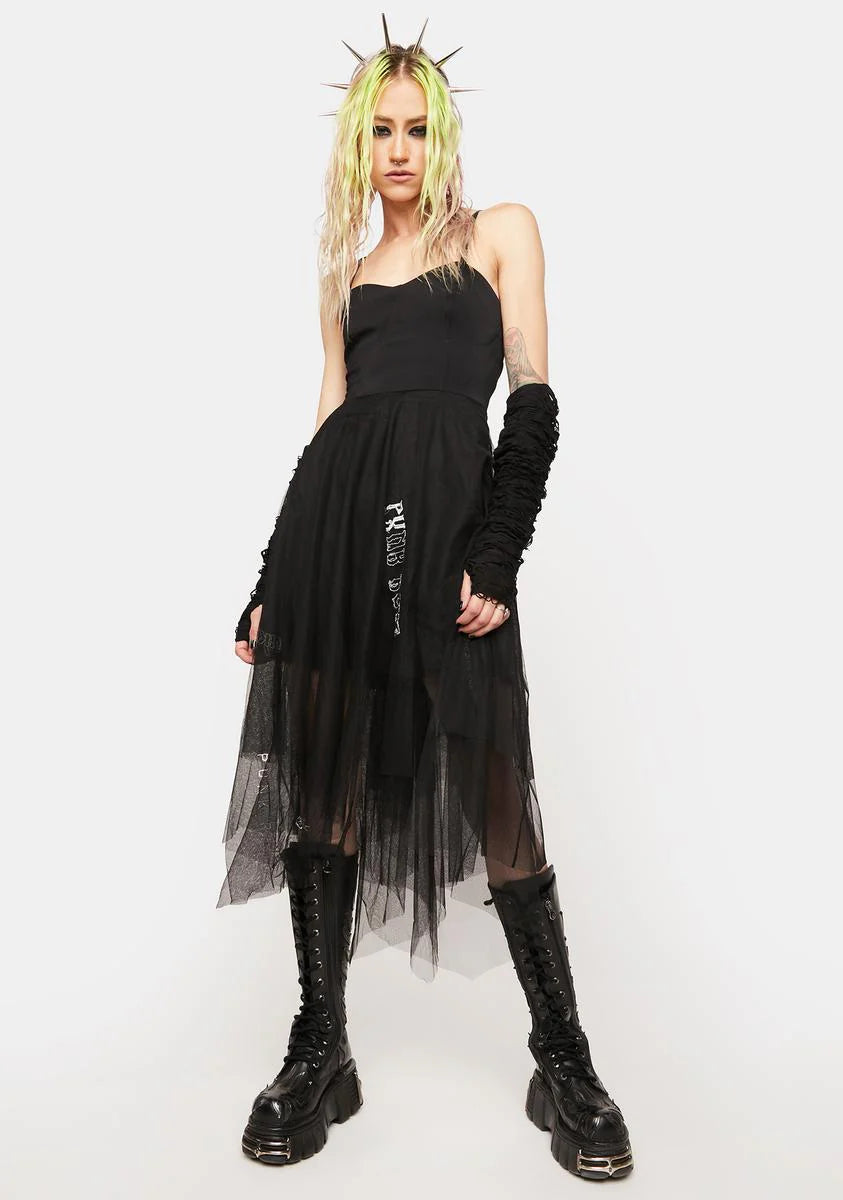 Lightweight Floret Midi Dress