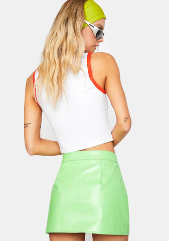 Search The World Mini Skirt