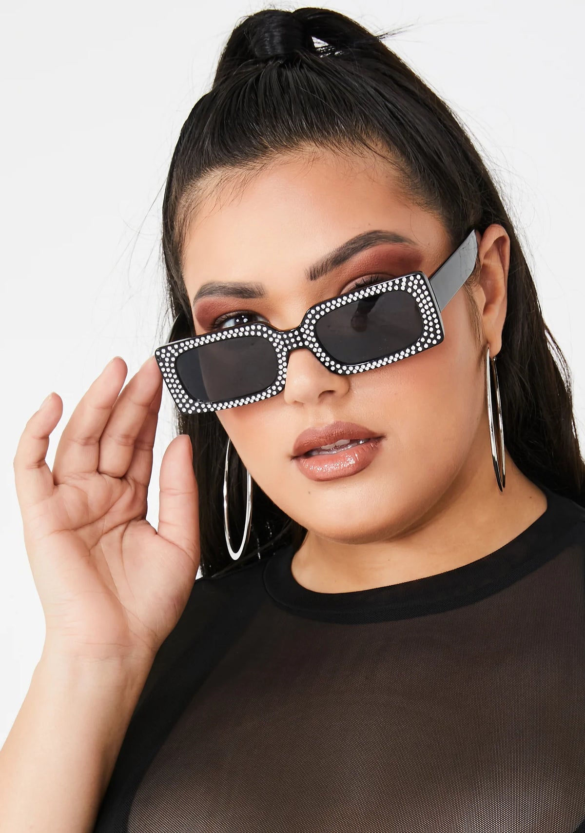 Bada-Bing Rhinestone Sunglasses