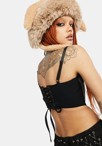 Magical Mushrooms Corset Top