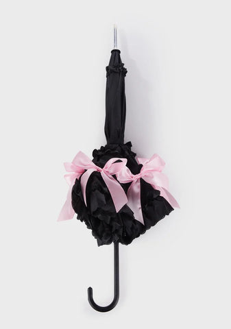 Not So Sweet Lace Trim Umbrella