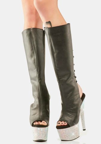 Bejeweled-2018-7 Rhinestone Platform Heels