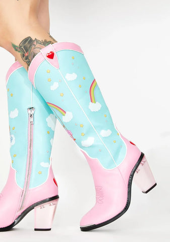 Rainbow Roundup Cowboy Boots