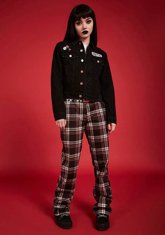 Let There Be Dark Patched Jacket