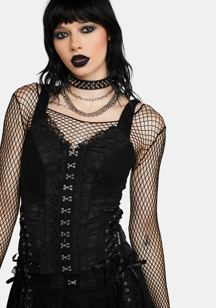 Enchanted Lace Corset Top