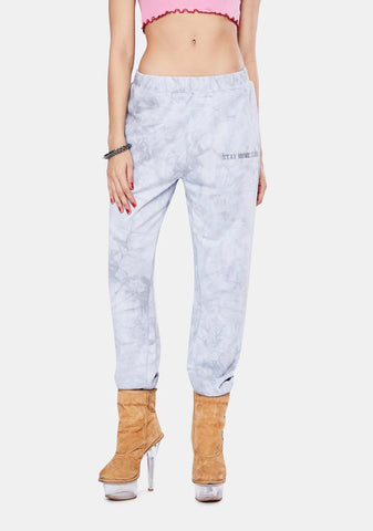 Blue Tie Dye Stay Home Joggers