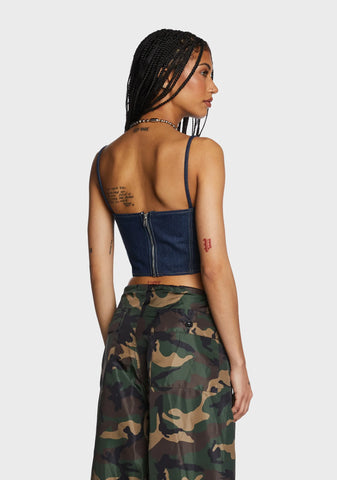 Bad Advice Corset Top