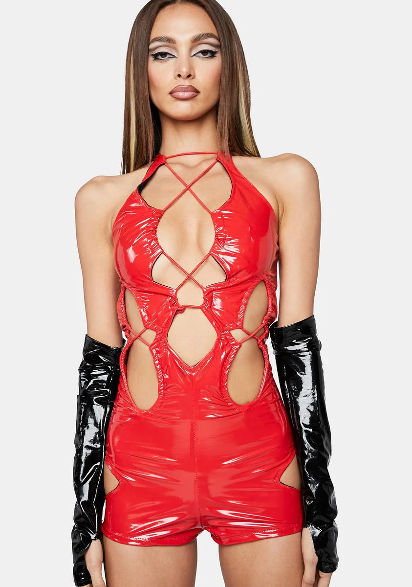 Red Evil Jumpsuit