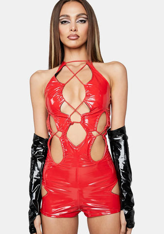 Red Evil Jumpsuit