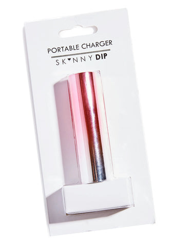 Pink Ombre Portable Charger