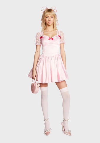 Special Someone Satin Dress