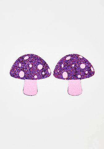 Pink Shroom Pasties