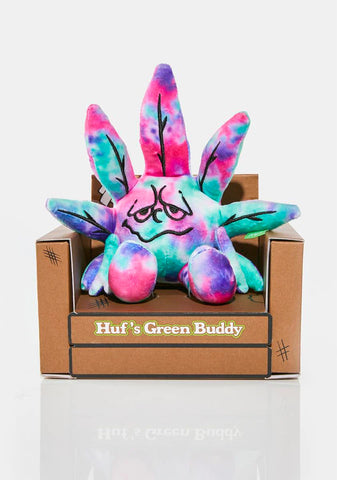 Green Tie Dye Plush