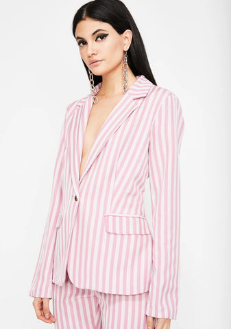 Baby Diva Edition Stripe Blazer