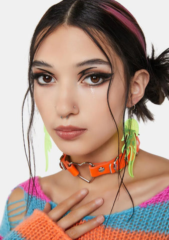 Atomic All Fired Up Flame Earrings