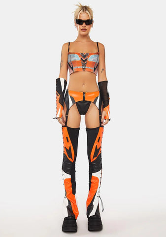 Nasty Racing Plunge Top