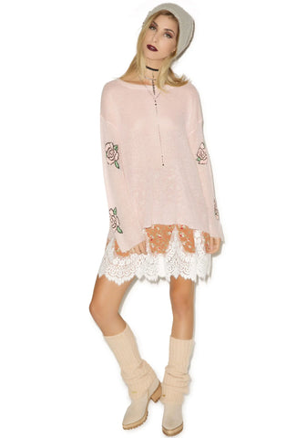 Painting The Roses Roadie Sweater - Black