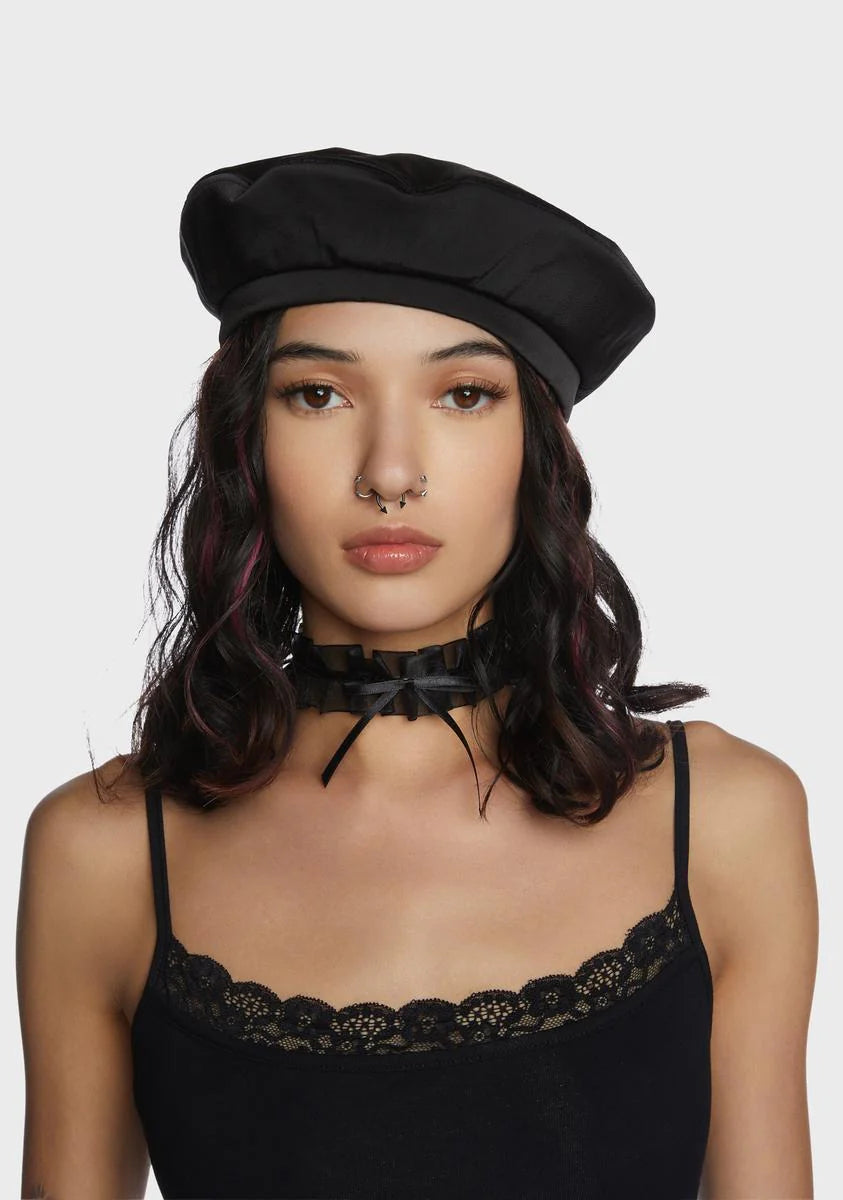 Always Classy Bow Beret