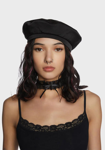 Always Classy Bow Beret