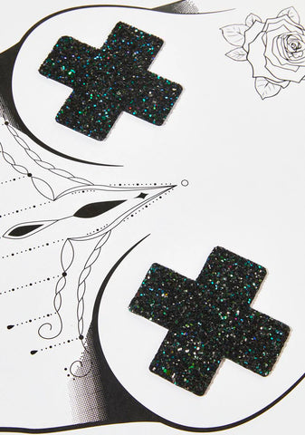 Super Sparkle Green Envy X Factor Pasties