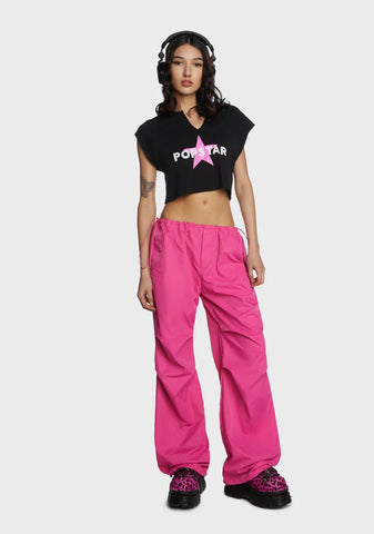 Candy In Your Element Parachute Pants