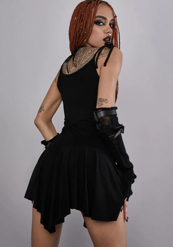 Risky Reputation Handkerchief Dress